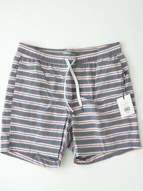 Onia Charles Swim Trunks Cruise Stripe Men's XL